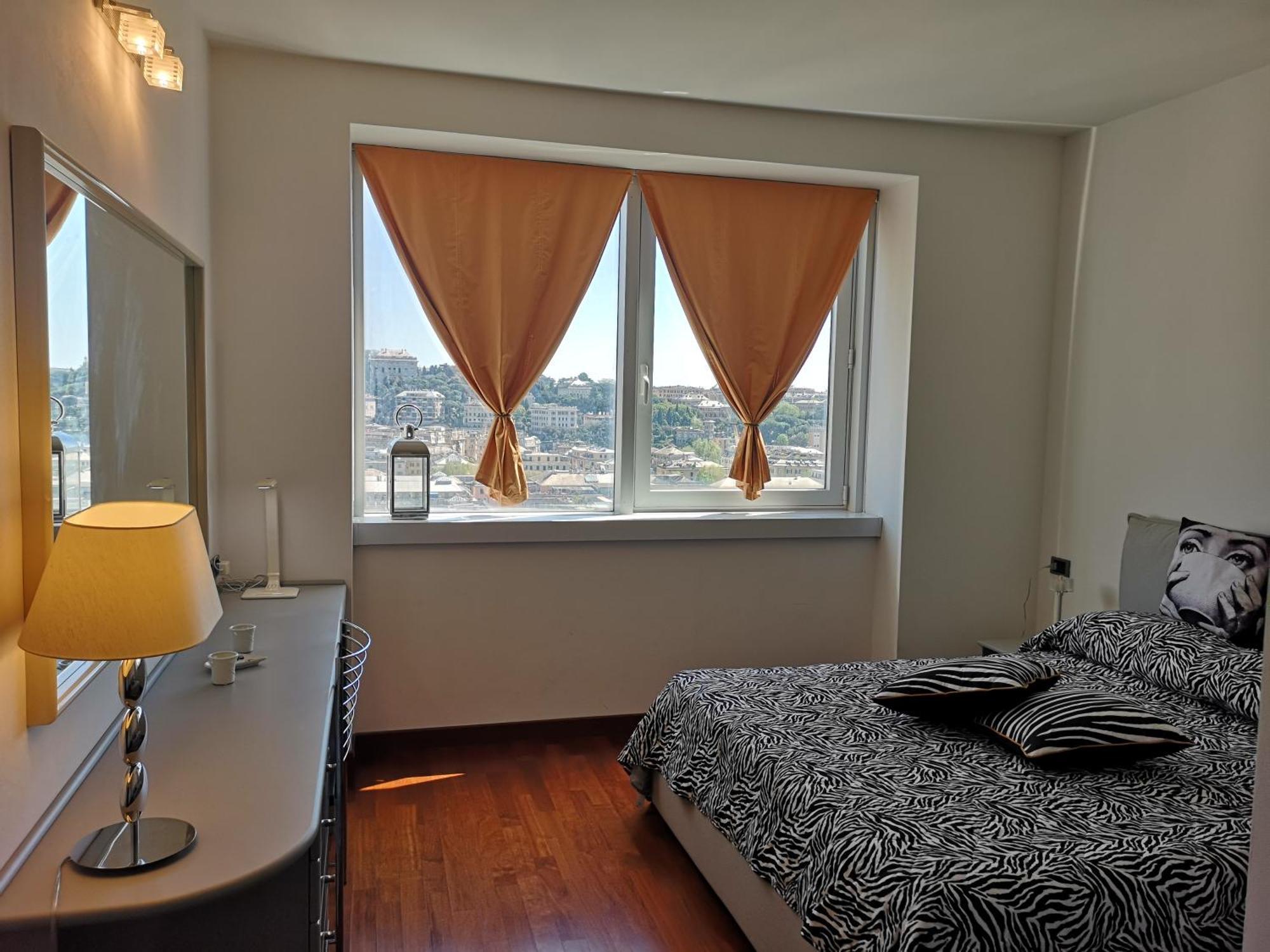 ג'נובה Suite Lambruschini Central With Top City View - Free Covered Parking מראה חיצוני תמונה